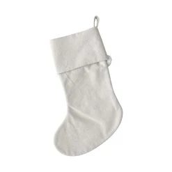 Promo 🔔 18" Snowflake Stocking With Pom Poms by Ashland® ⭐ -Ashlandty Shop 10699855 3