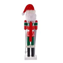 Deals 🎁 16" Santa Skier Collectible Nutcracker by Ashland® 😍 -Ashlandty Shop 10699877 3