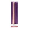 Cheap 🌟 10" Smooth Purple & Pink Advent Taper Candles, 4ct. by Ashland® 🥰 -Ashlandty Shop 10699943 1