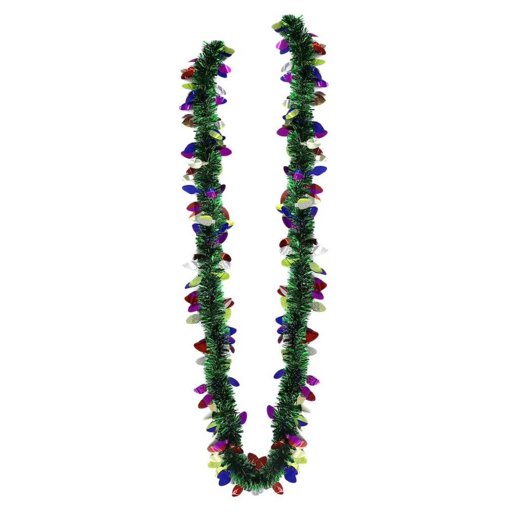 Discount 🔔 12ft. Die Cut Glitter Lights on Green Tinsel Garland by Ashland® ✨ 4 Discount 🔔 12ft. Die Cut Glitter Lights on Green Tinsel Garland by Ashland® ✨ - Image 2