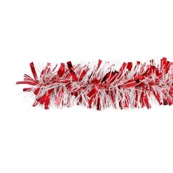 Budget 🔔 6ft. Red & White Tinsel Garland by Ashland® ❤️