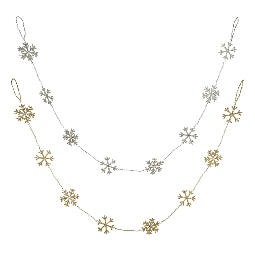 Flash Sale ✔️ Assorted 6ft. Snowflake Garland by Ashland® ⌛ 3 Flash Sale ✔️ Assorted 6ft. Snowflake Garland by Ashland® ⌛