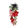Buy ✨ 28" Poinsettia & Snowman Hat Flocked Teardrop by Ashland® ⭐ 2 Buy ✨ 28" Poinsettia & Snowman Hat Flocked Teardrop by Ashland® ⭐ -Ashlandty Shop 10699983 1