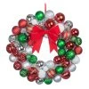 Best deal ✔️ 23" Multicolored Ball Ornament Wall Wreath by Ashland® ⌛ -Ashlandty Shop 10699986 1
