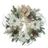 Best deal โค๏ธ 26" Green & Cream Poinsettia Pinecone Berry Wreath With Bow by Ashland® ๐ฏ 2 Best deal โค๏ธ 26" Green & Cream Poinsettia Pinecone Berry Wreath With Bow by Ashland® ๐ฏ -Ashlandty Shop 10699990 1