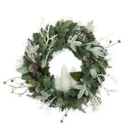 Brand new 🛒 28" Christmas Tree & Pinecone Wreath by Ashland® 😍
