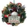 Hot Sale ✨ 22" Gnome For The Holidays Wreath by Ashland® ✔️ -Ashlandty Shop 10700008 1