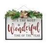 Best deal ⌛ Most Wonderful Time Of The Year Wall Sign by Ashland® 🔔 -Ashlandty Shop 10700015 1