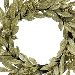 Brand new ❤️ 24" Champagne Leaves & Berries Wreath by Ashland® 🥰 -Ashlandty Shop 10700017 2