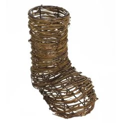 Hot Sale 👏 8" Grapevine Santa Boot Decoration by Ashland® 🔔 -Ashlandty Shop 10700032 2