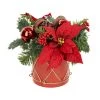 Buy 🔥 22" Christmas Floral Drum Décor by Ashland® 🔥 -Ashlandty Shop 10700060 1