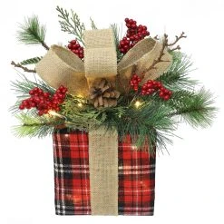 Brand new 🤩 13" Red & Green Medium Giftbox With LED Lights by Ashland® 💯 -Ashlandty Shop 10700062 2