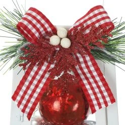 Flash Sale ⭐ 12" White Lantern With Ornaments & Bow by Ashland® 🧨 7 Flash Sale ⭐ 12" White Lantern With Ornaments & Bow by Ashland® 🧨 -Ashlandty Shop 10700068 3