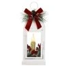 Coupon 🥰 12" White Metal Lantern With LED Lights by Ashland® ⭐ -Ashlandty Shop 10700073 1
