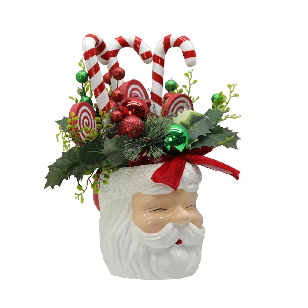 Wholesale π― 16" Candy Mix Arrangement With Santa Head Container by Ashland® π 4 Wholesale π― 16" Candy Mix Arrangement With Santa Head Container by Ashland® π - Image 2
