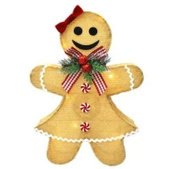 Flash Sale 😍 15" Gingerbread Girl With LED Lights by Ashland® ✨ -Ashlandty Shop 10700093 2