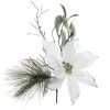 Best Pirce π White Poinsettia & Pine Pick by Ashland® π 2 Best Pirce π White Poinsettia & Pine Pick by Ashland® π -Ashlandty Shop 10700100 1