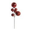 Outlet 🤩 Red Ball Ornament Pick by Ashland® 😉 -Ashlandty Shop 10700128 1