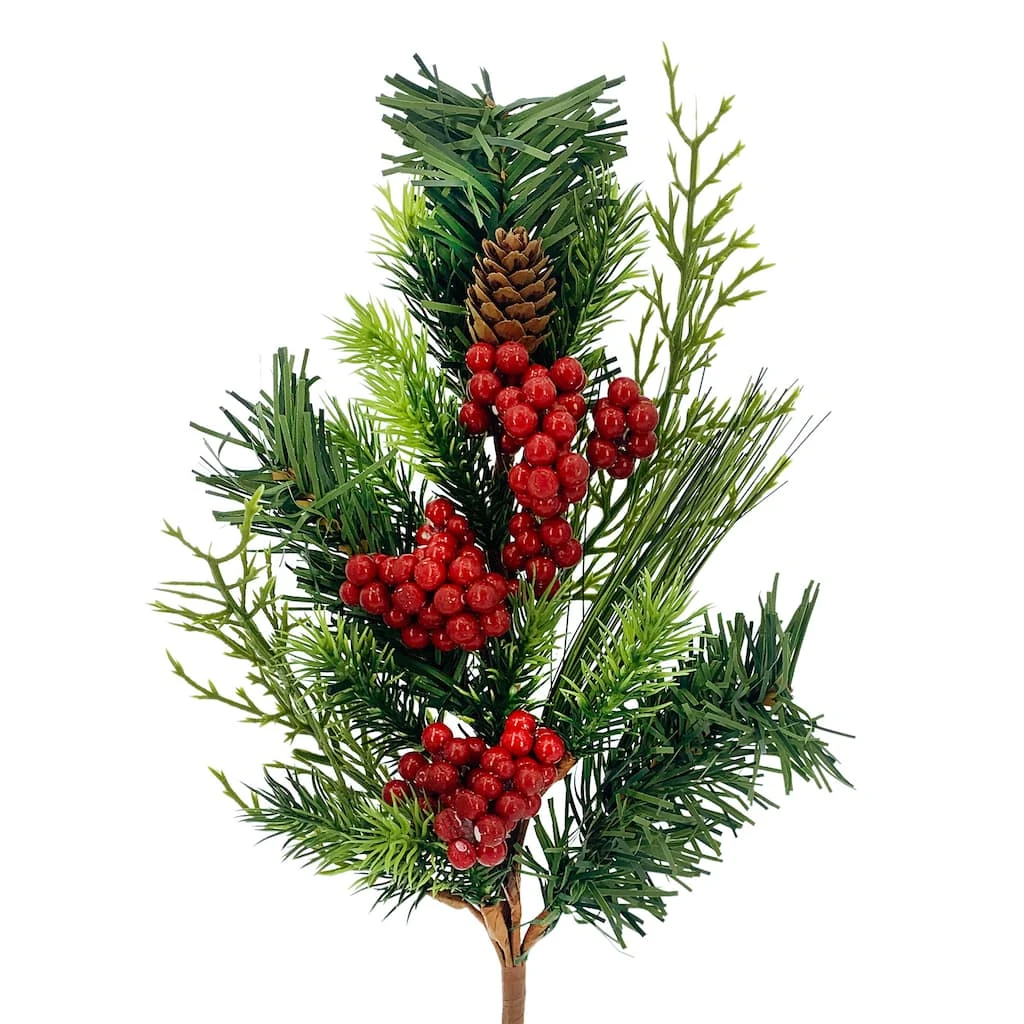 Discount 🔔 Pine & Red Berry Pick by Ashland® 🎉 4 Discount 🔔 Pine & Red Berry Pick by Ashland® 🎉 - Image 2