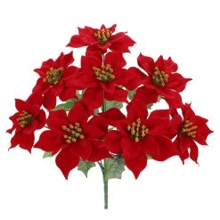 Cheap ✔️ Red Poinsettia Bush by Ashland® ✨ -Ashlandty Shop 10700135 2