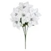 Best deal ✨ White & Silver Poinsettia Bush by Ashland® ✔️ -Ashlandty Shop 10700137 1