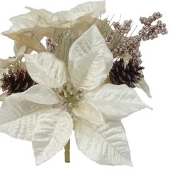 Promo 🧨 Glittery Champagne Berry, Pinecone & Poinsettia Mixed Bush by Ashland® ✨ 5 Promo 🧨 Glittery Champagne Berry, Pinecone & Poinsettia Mixed Bush by Ashland® ✨ -Ashlandty Shop 10700146 2