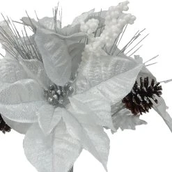 Flash Sale 🎉 Silver Pinecone, Berry & Poinsettia Mixed Bush by Ashland® 🧨 -Ashlandty Shop 10700162 2