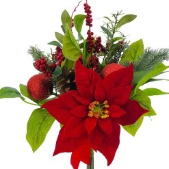 Best Pirce 🎉 Poinsettia & Berry Bush by Ashland® 😉 -Ashlandty Shop 10700165 2
