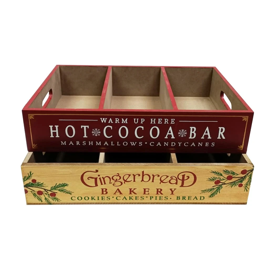 Promo ✨ Assorted 17.7" 💯 Christmas Crate by Ashland® ⭐ 3 Promo ✨ Assorted 17.7" 💯 Christmas Crate by Ashland® ⭐