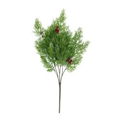 Wholesale ❤️ Glitter Hanging Cedar & Berry Bush by Ashland® ✔️