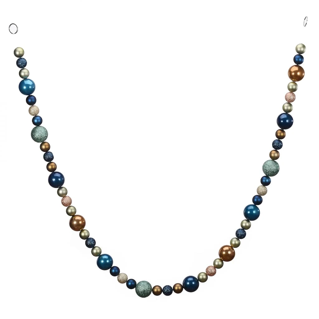 Coupon ๐ 6ft. Gold & Blue Ball Garland by Ashland® ๐ 4 Coupon ๐ 6ft. Gold & Blue Ball Garland by Ashland® ๐ - Image 2