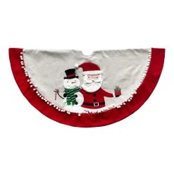 Top 10 😉 28'' Santa Friend Tree Skirt by Ashland® ❤️ -Ashlandty Shop 10700442 3