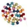 Brand new 🔔 6ft. Bright Multicolor Felt Pom Pom Garland by Ashland® 🔔 -Ashlandty Shop 10700465 1