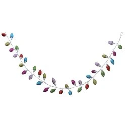 Promo 🔔 6ft. Large Glitter Light Bulb Garland by Ashland® ⌛ -Ashlandty Shop 10700474 3