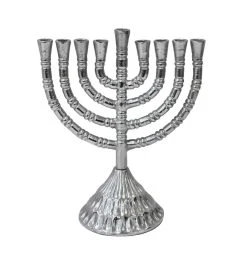 Flash Sale ✨ 8" Silver Menorah by Ashland® ⭐