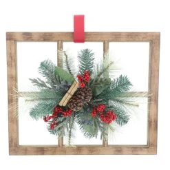 Top 10 ✨ 22" Christmas Wall Pane with Pinecones & Berries by Ashland® 😀