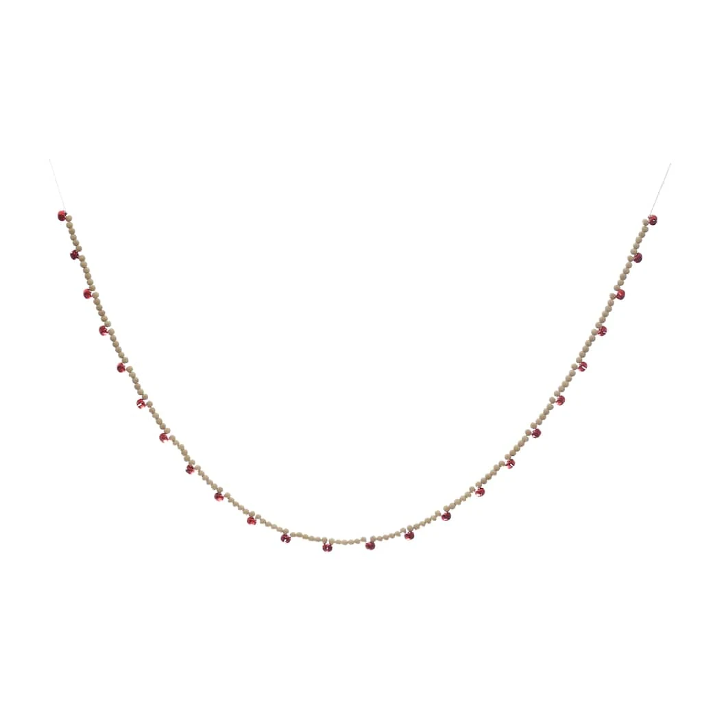 Outlet ๐ Assorted 6ft. Beaded Garland with Bells by Ashland® ๐ฅฐ 6 Outlet ๐ Assorted 6ft. Beaded Garland with Bells by Ashland® ๐ฅฐ - Image 4