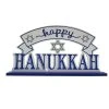 Discount ✔️ 7'' Happy Hanukkah Glitter Tabletop Sign by Ashland® 🥰 -Ashlandty Shop 10700691 1