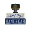 Cheap 🔥 8.5'' Happy Hanukkah Stacked Black Tabletop Sign by Ashland® 🥰 -Ashlandty Shop 10700703 1
