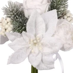 Hot Sale 👍 White Poinsettia & Hydrangea Bundle by Ashland® 🎁 -Ashlandty Shop 10700720 2