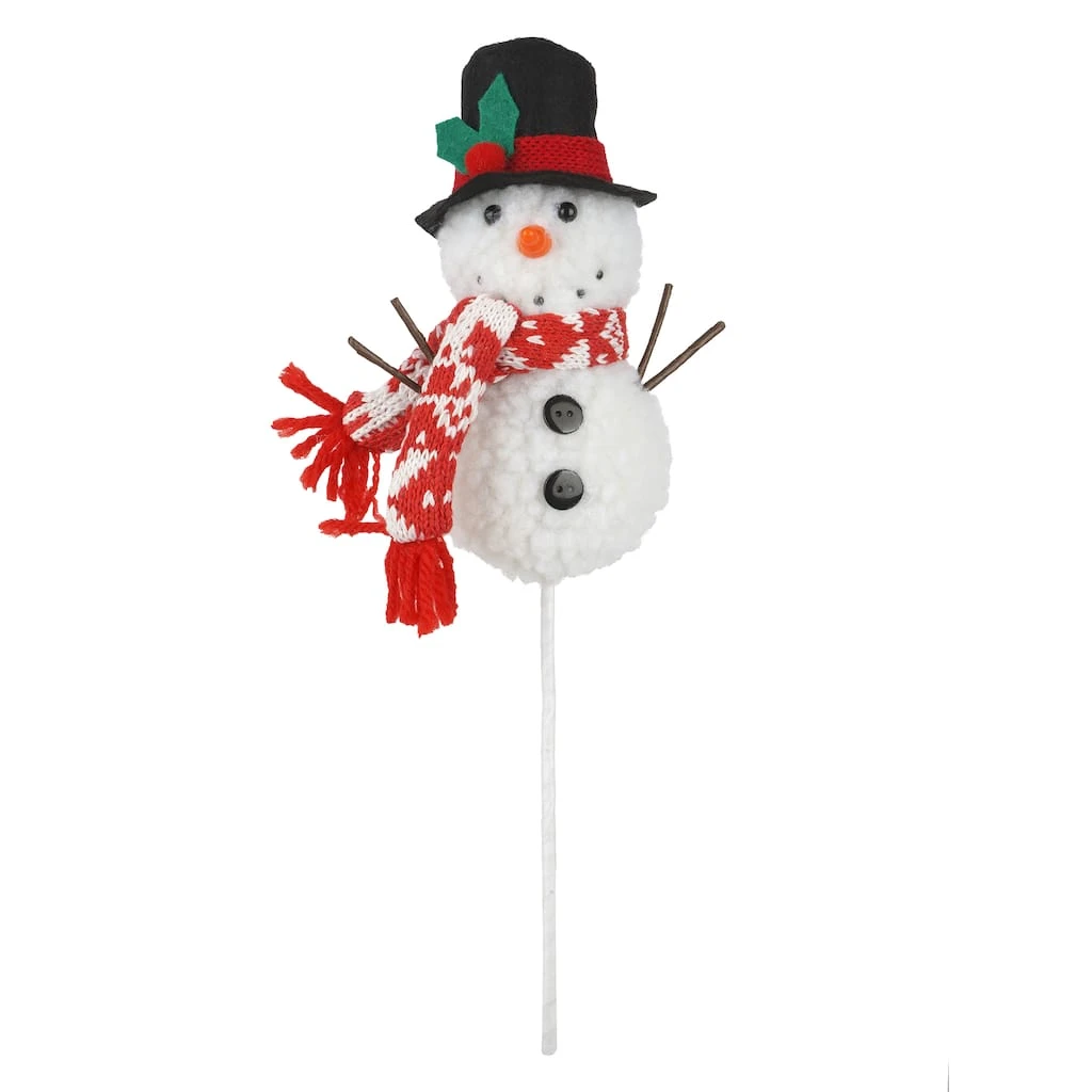 Discount 🎉 Snowman with Scarf Pick by Ashland® ✔️ 3 Discount 🎉 Snowman with Scarf Pick by Ashland® ✔️