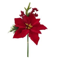 Wholesale ✨ Red Poinsettia & Berry Bundle by Ashland® 😀