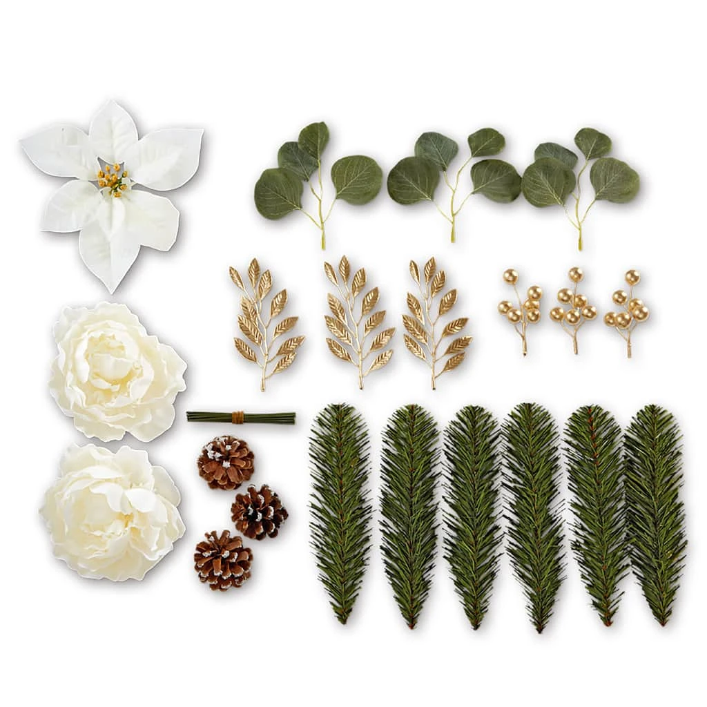 Cheap π White Poinsettia & Peony Accents by Ashland® β 4 Cheap π White Poinsettia & Peony Accents by Ashland® β - Image 2
