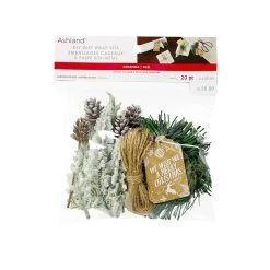 Best Sale ❤️ Snowy Foliage DIY Gift Wrap Kit by Ashland® ✨ -Ashlandty Shop 10700758 1
