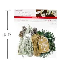Best Sale ❤️ Snowy Foliage DIY Gift Wrap Kit by Ashland® ✨ -Ashlandty Shop 10700758 3