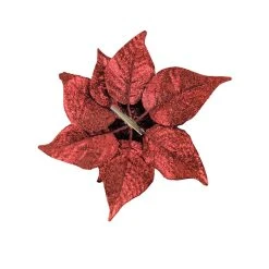 Coupon 🤩 Red Poinsettia Accent Clip by Ashland® 🧨 -Ashlandty Shop 10700765 2