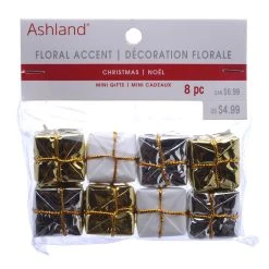 Flash Sale 🎁 Gold, Silver & White Mini Gift Box Set by Ashland® 🔥 Christmas ❤️ -Ashlandty Shop 10700774 3