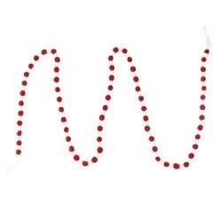 Best Sale 😀 6ft. Red & White Skinny Pom Pom Garland by Ashland® 👍 8 Best Sale 😀 6ft. Red & White Skinny Pom Pom Garland by Ashland® 👍 -Ashlandty Shop 10700796 3