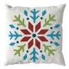 Best Pirce ⌛ Multicolor Snowflake Pillow by Ashland® ✨ Christmas 👍 -Ashlandty Shop 10700801 1