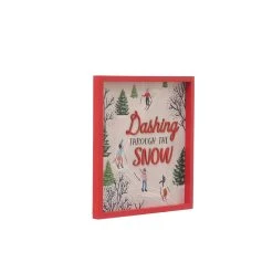 Hot Sale 👍 Dashing Through The Snow Wall Sign by Ashland® ❤️ -Ashlandty Shop 10700818 2